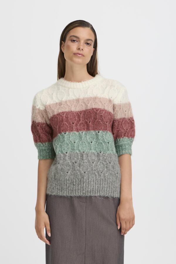 b. young Byomhu Short Sleeve Jumper