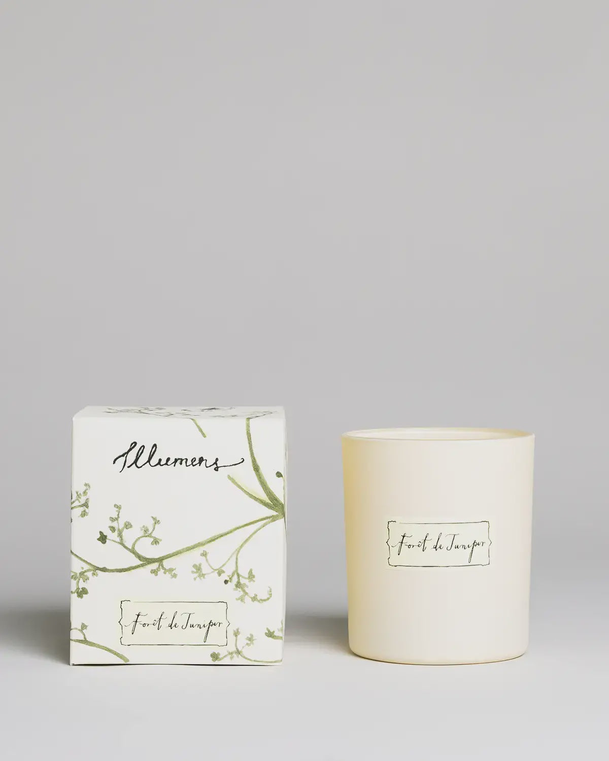 Illumens Abbaye Forêt de Juniper Candle in Glass - Precious Sparkle