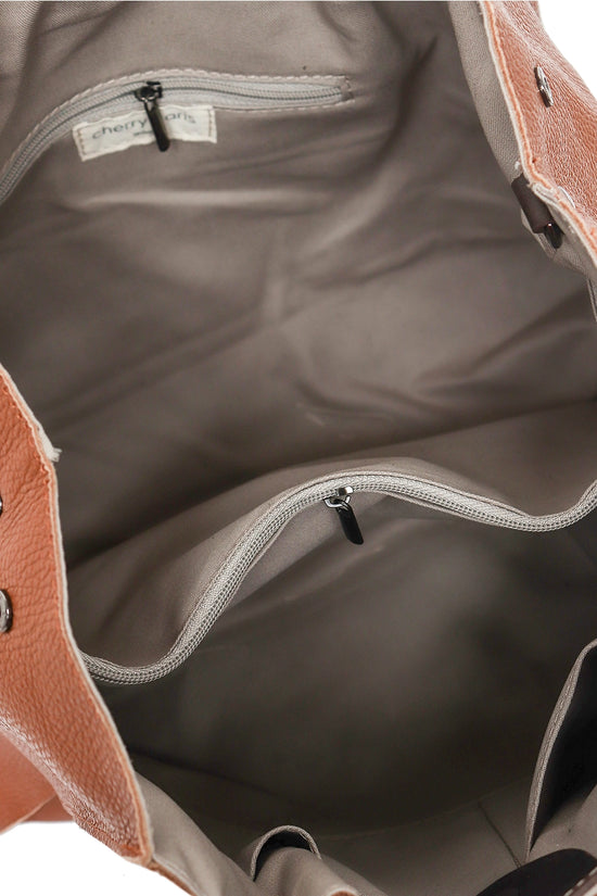 Cherry Paris Ethel Bag Cognac