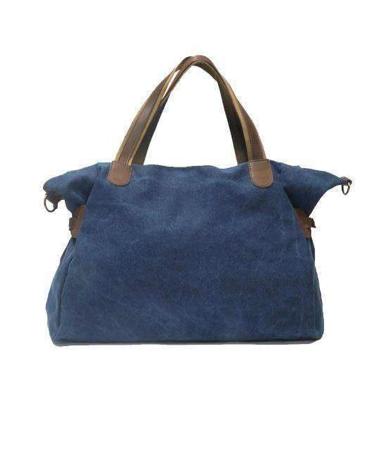 Zede Saint-Lazare Weekend Travel Sports Bag Jeans Blue