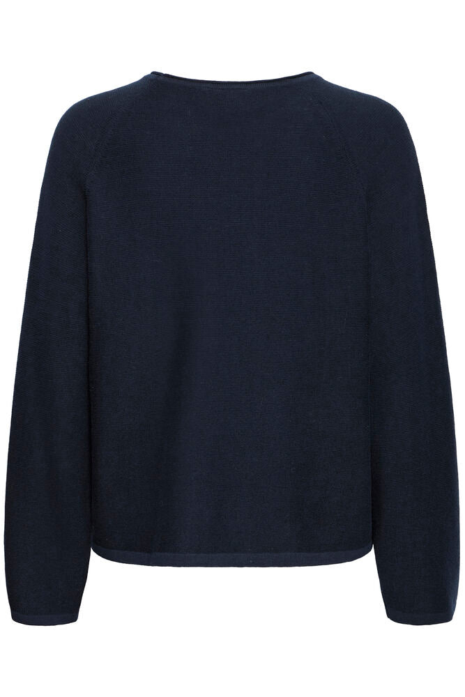Fransa Frkasja Pullover in Salute Navy