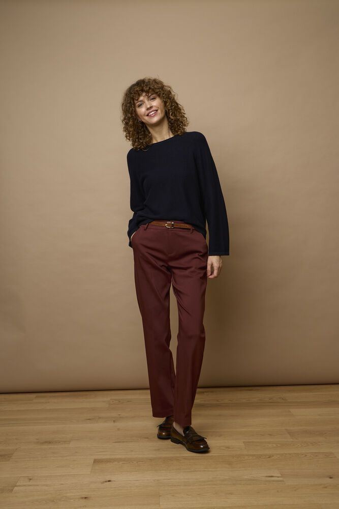 Fransa Frkasja Pullover in Salute Navy
