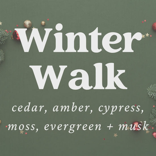 Meleri and Maple A Winter Walk Wax Melt - Precious Sparkle