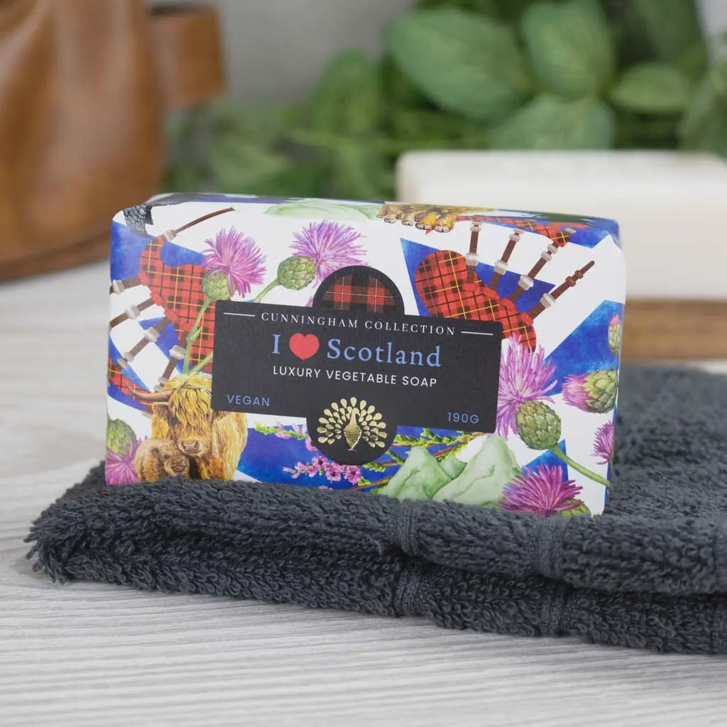 Cunningham Collection I Heart Scotland Soap - Precious Sparkle