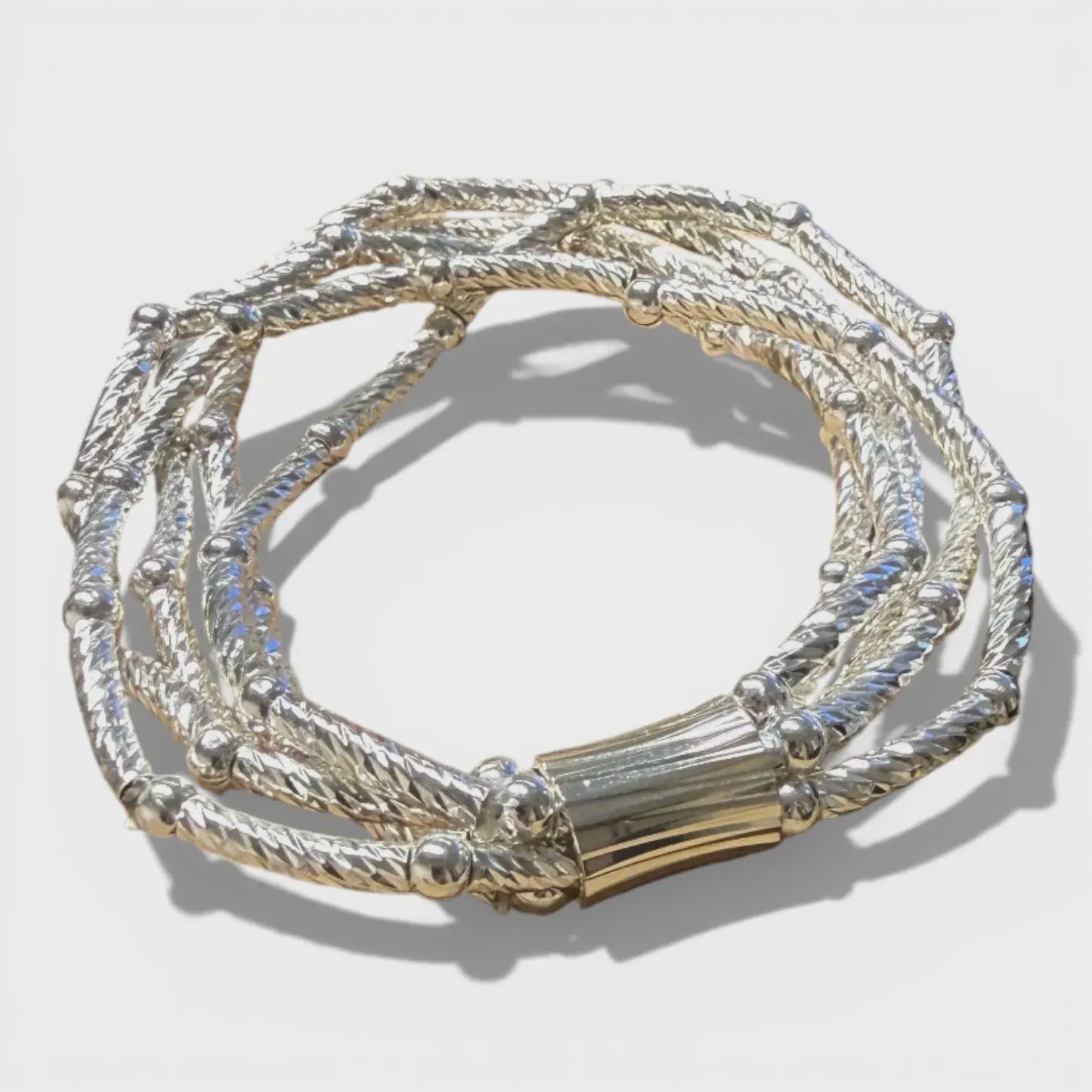 Braided Multi-Strand Bracelet