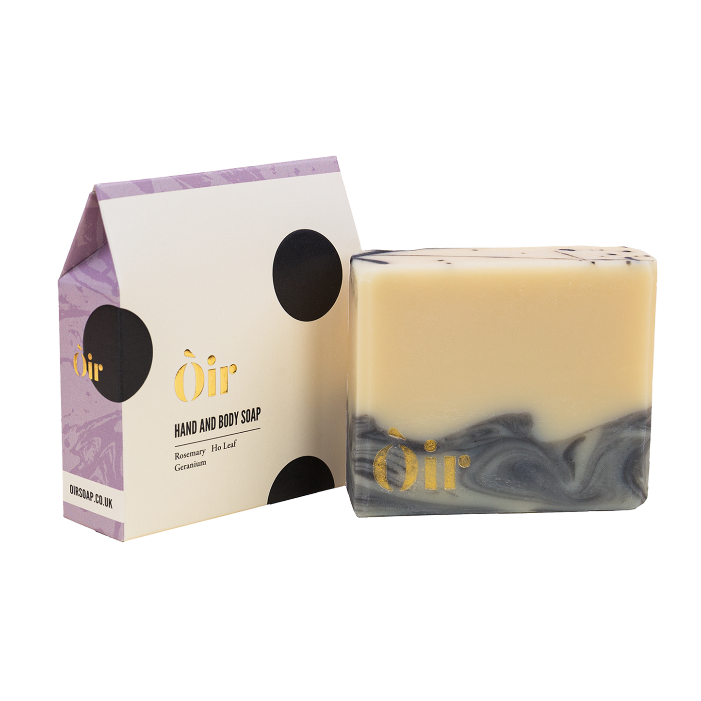 Òir Rosemary Ho Leaf Geranium Soap