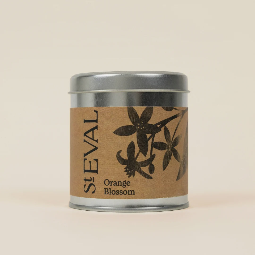St Eval Orange Blossom Candle Tin