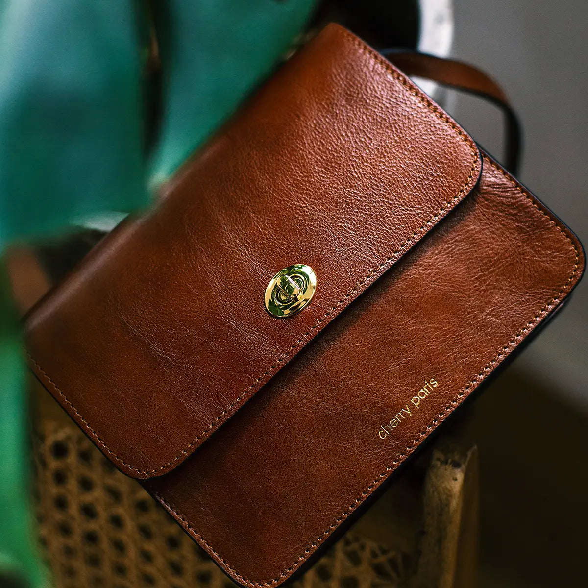 Cherry Paris Heloise Bag Brown - Precious Sparkle