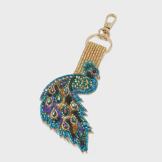 My Doris Peacock Keyring/Bag Charm