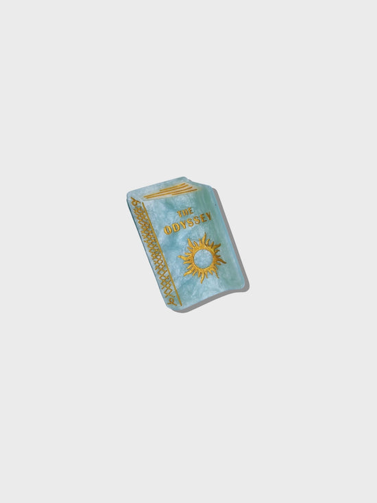 The Odyssey Book Claw Hair Clip Hand-Painted - Precious Sparkle