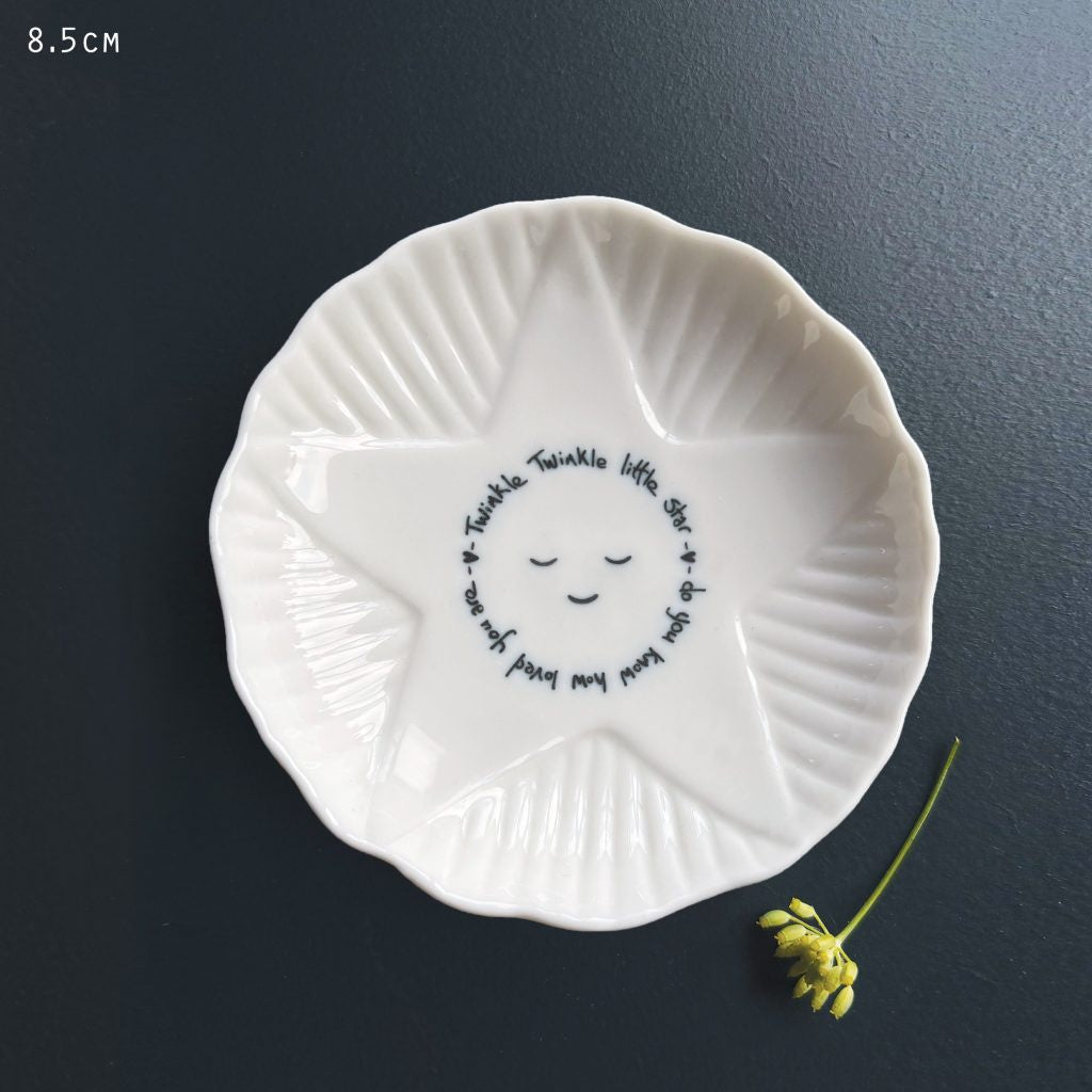 East of India Star dish-Twinkle, twinkle little star