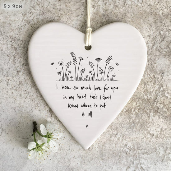 East of India Have So Much Love Wobbly Round Heart