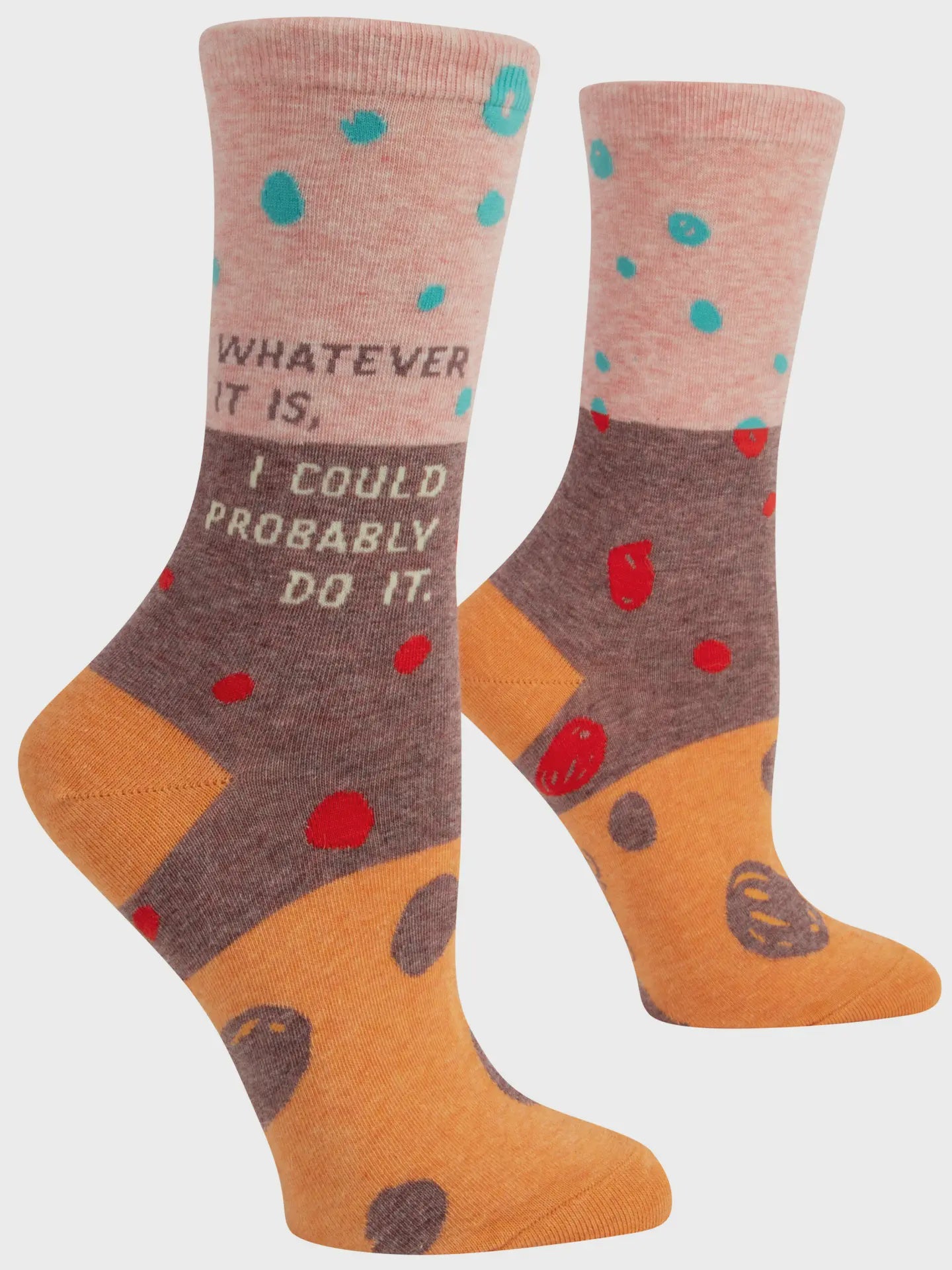 Blue Q Whatever It Is Women's Crew Socks