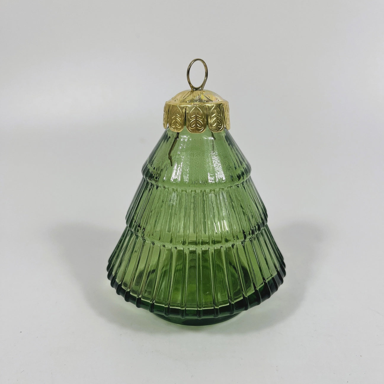 Recycled Tree Bauble Ornament Green