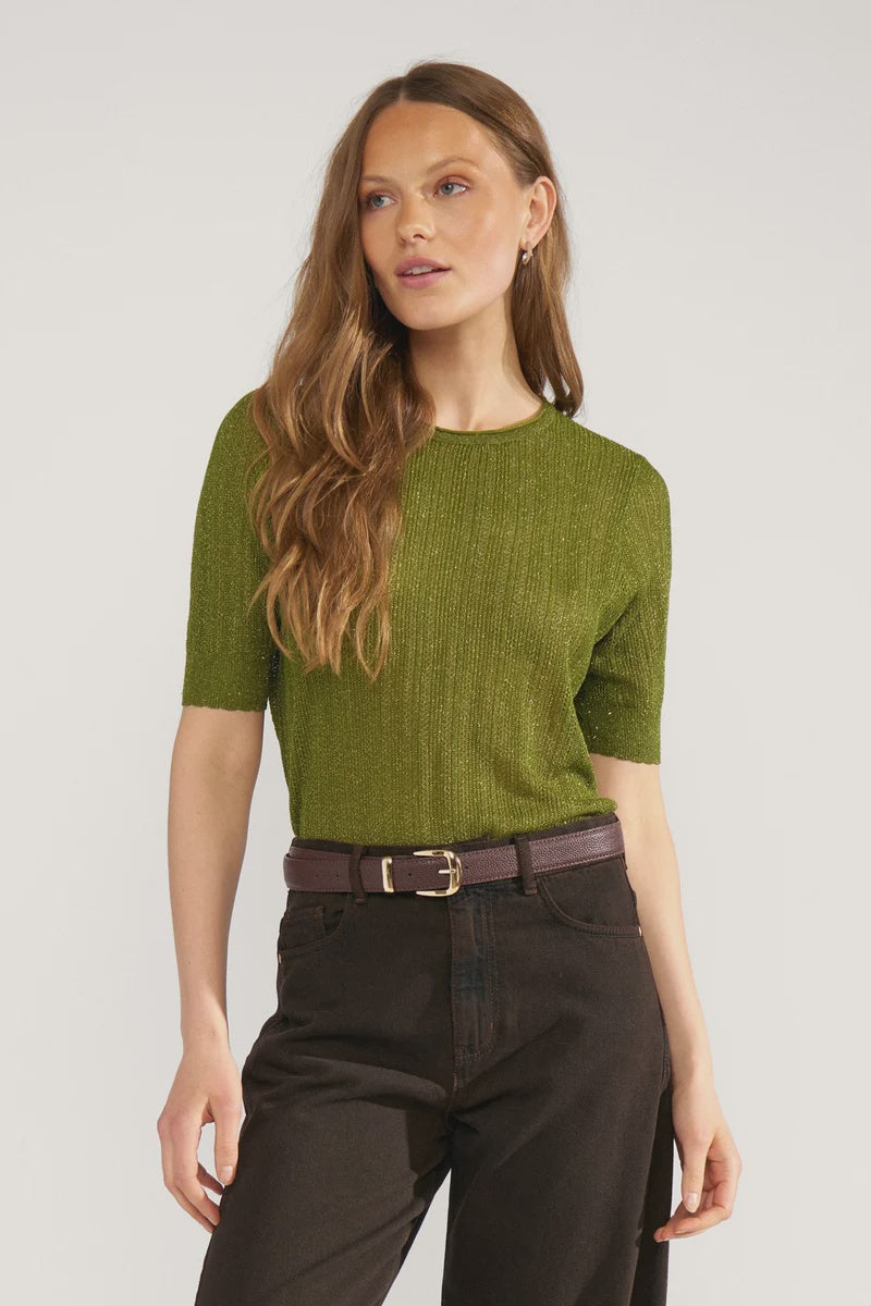 Numph Numisla Pullover Calla Green