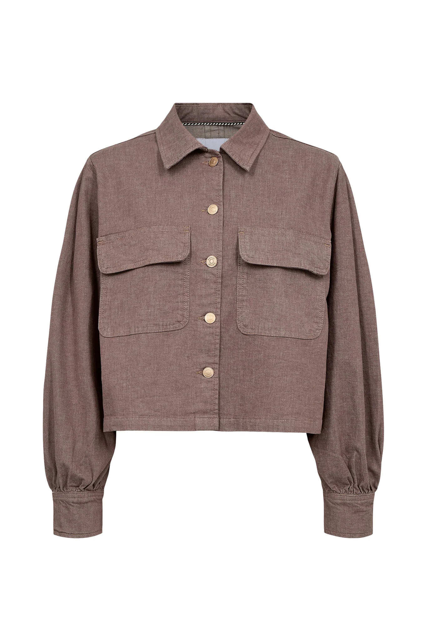 Numph Nuamber Elvy Jacket- Deep Taupe