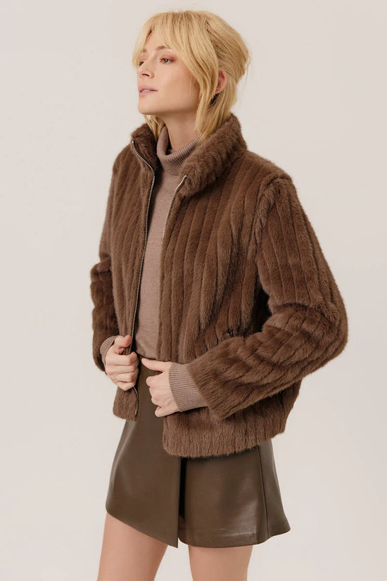 Artlove Evangelina Faux Fur Short Jacket
