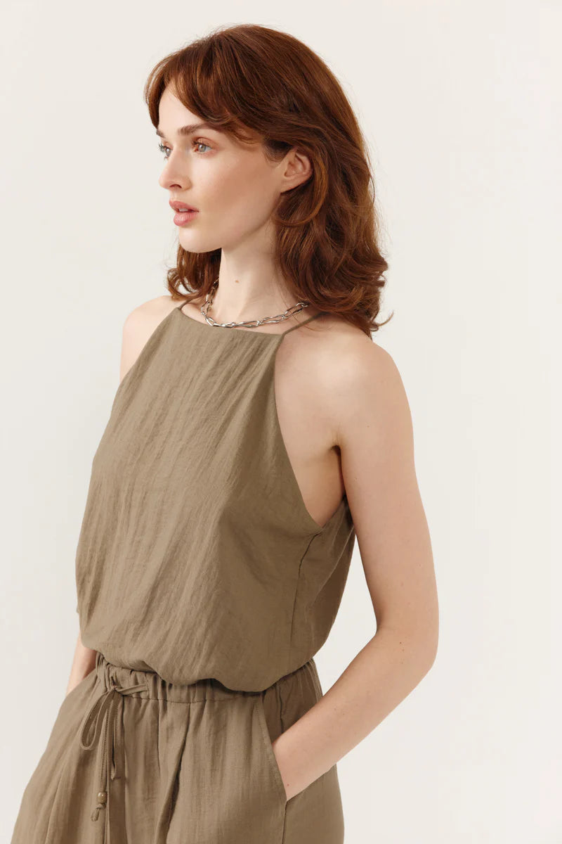 Artlove Marena Top Khaki - Precious Sparkle