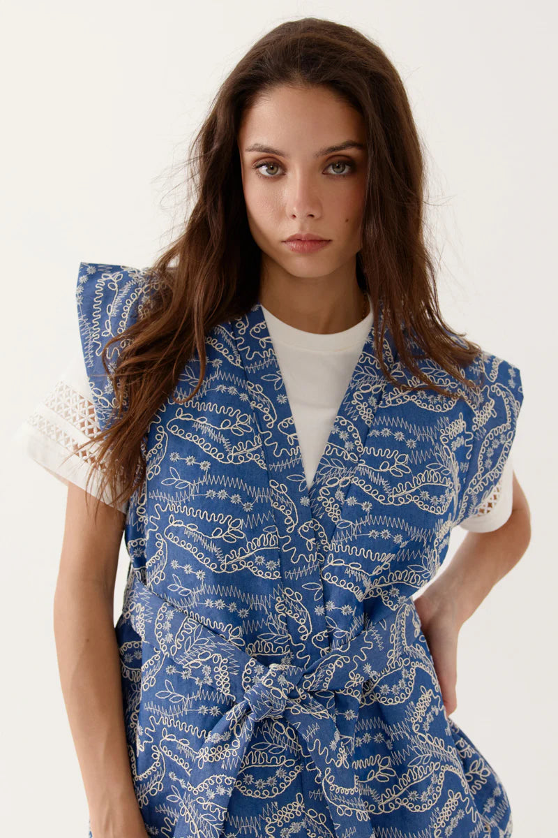 Artlove Ariazia Vest Jacket - Precious Sparkle