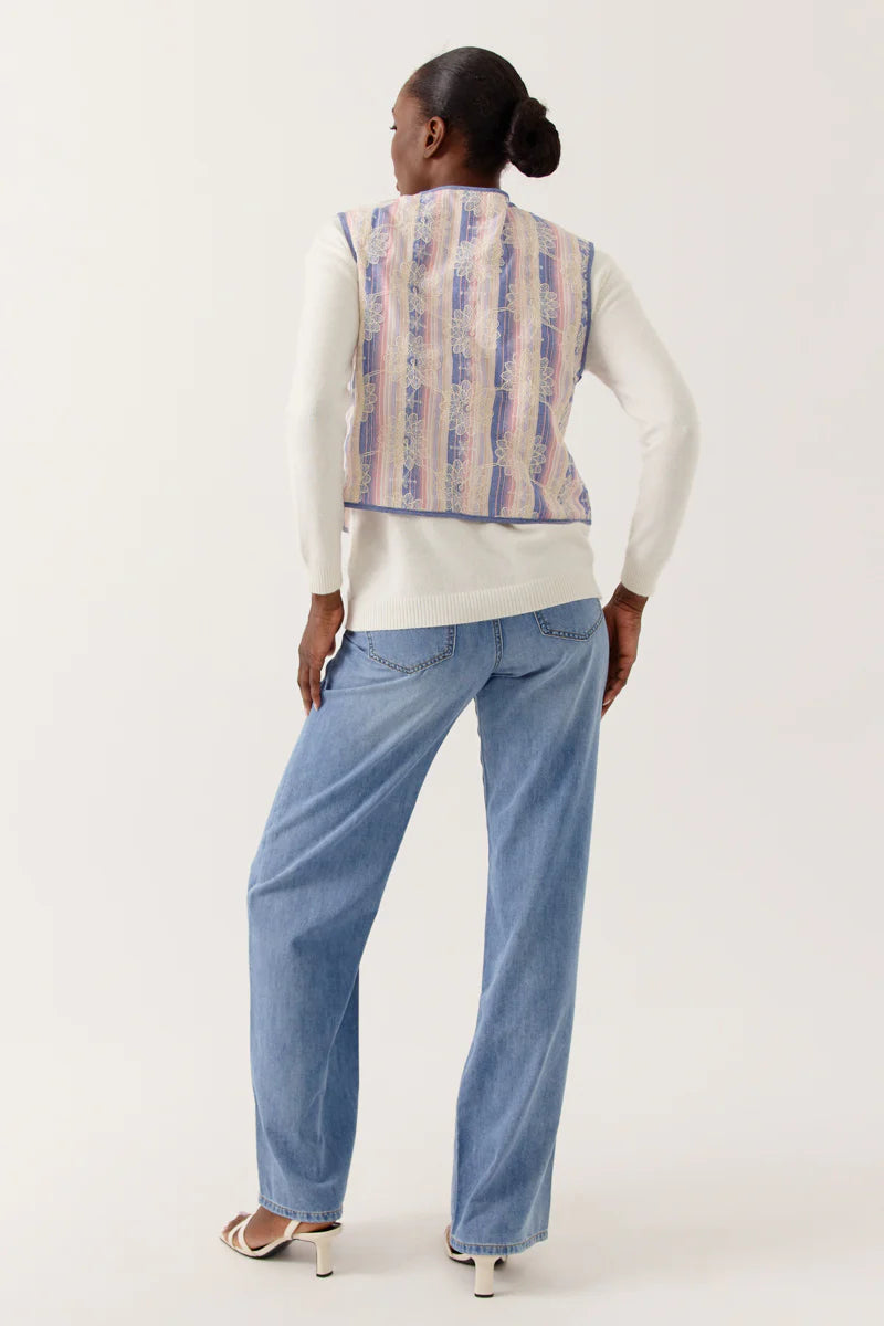 Artlove Lysarene Embroidered Vest - Precious Sparkle