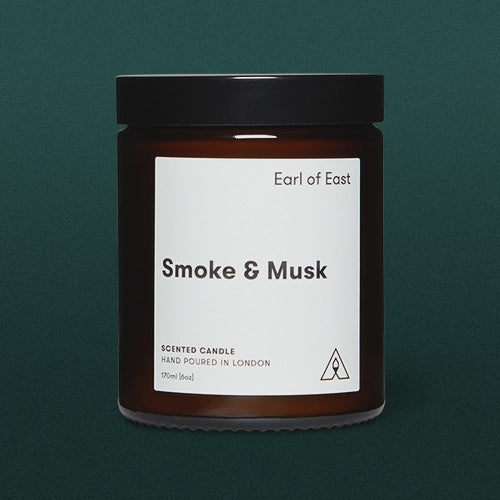 Earl of East Smoke & Musk Soy Candle - Precious Sparkle