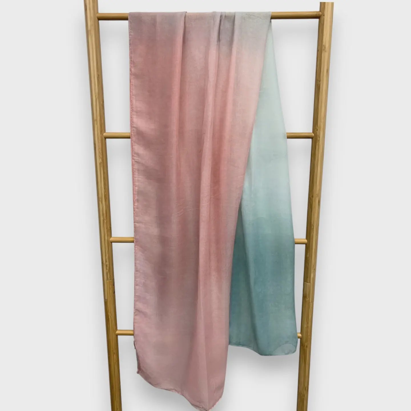 Summer Ombre Scarf Pink & Duck Egg
