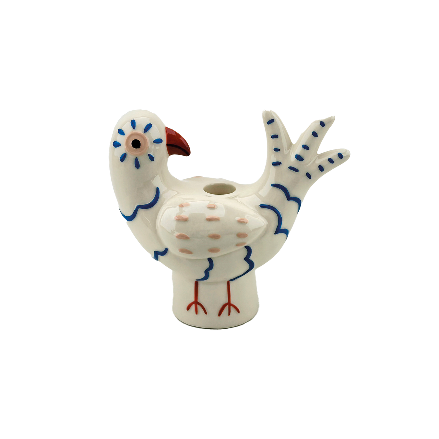 Naive Blue Bird Candlestick