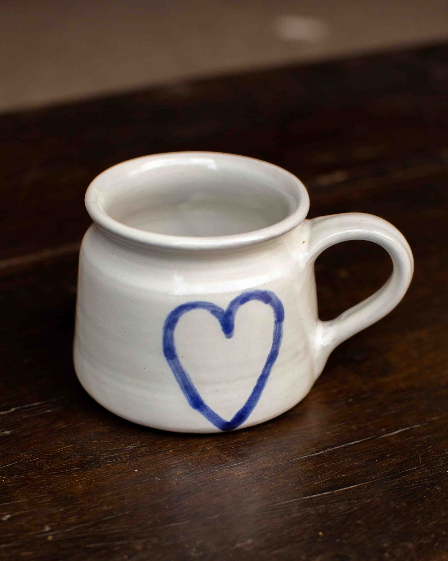 Handmade Blue Heart Mug Nepal