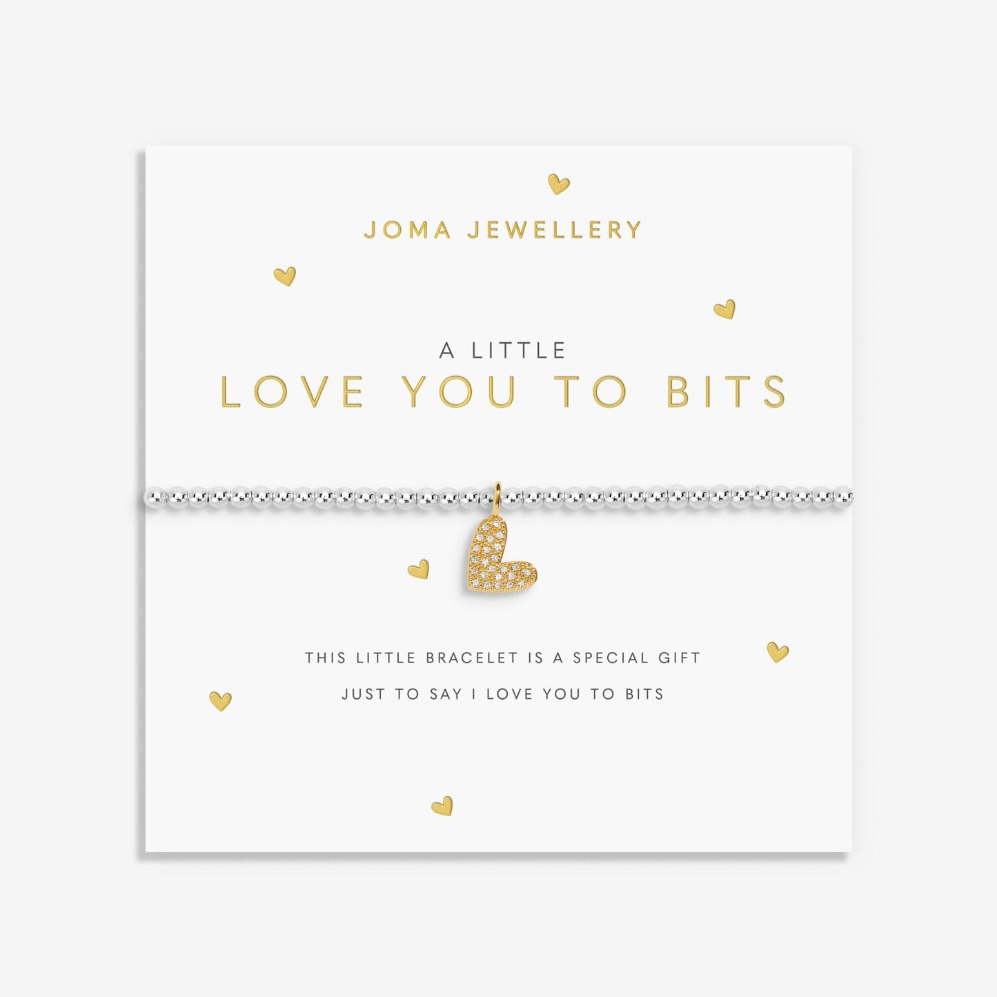Joma Jewellery A Little 'Love You To Bits' Bracelet