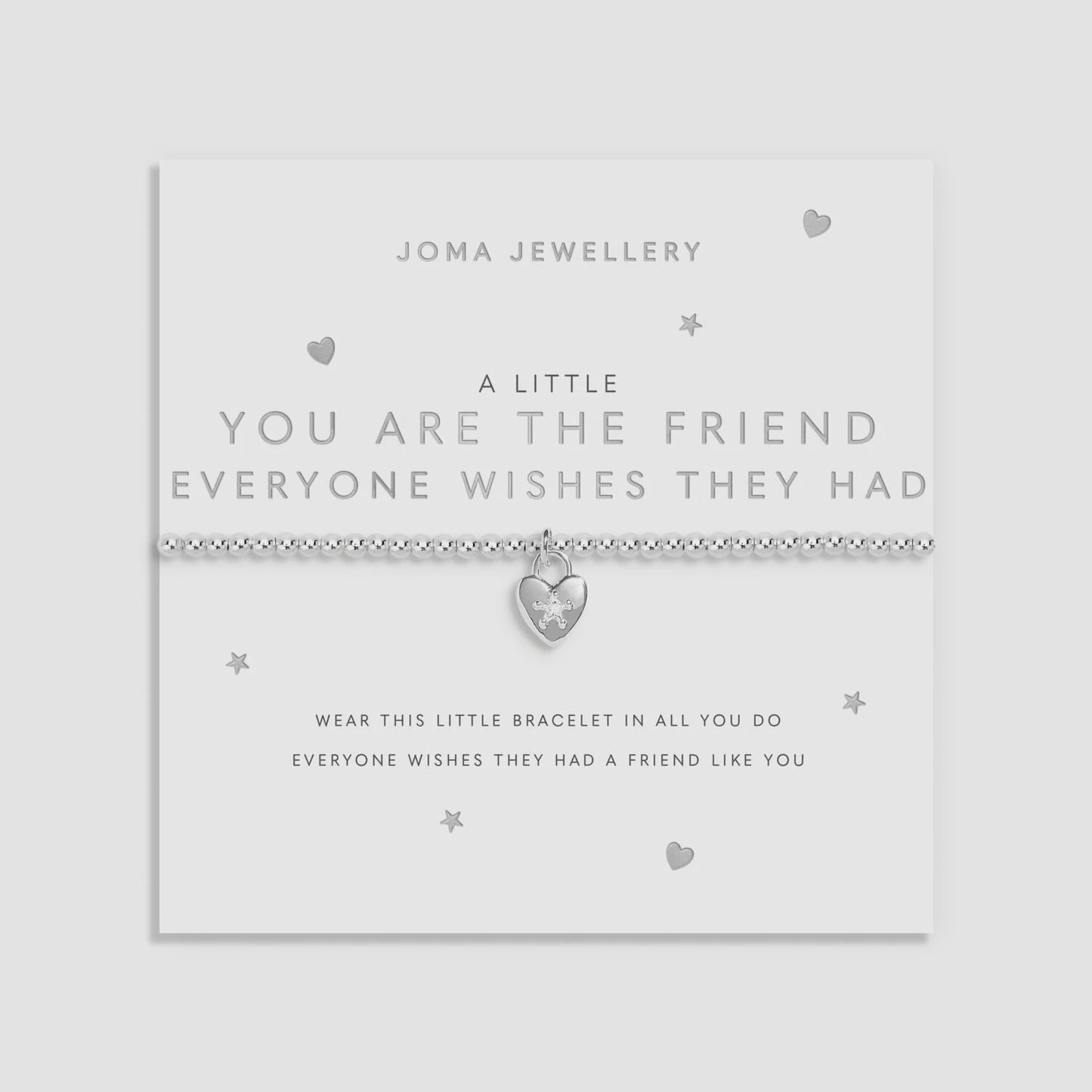 Joma A Little 'You're The Friend Everyone Wishes They Had' Bracelet - Precious Sparkle