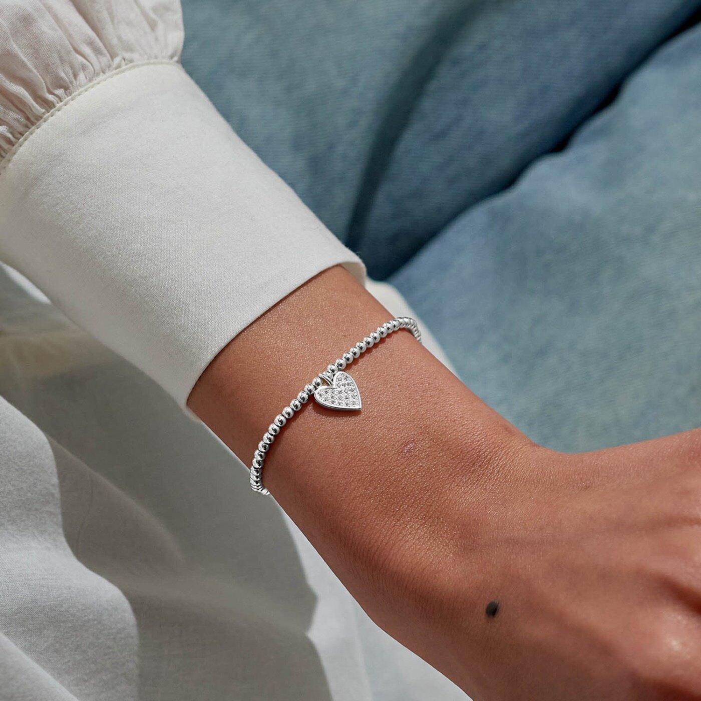 Jome Jewellery A Little Christmas Robin Bracelet - Precious Sparkle
