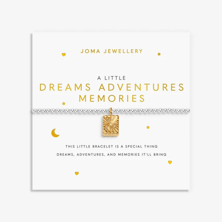 Joma Jewellery A Little 'Dreams Adventures Memories' Bracelet - Precious Sparkle