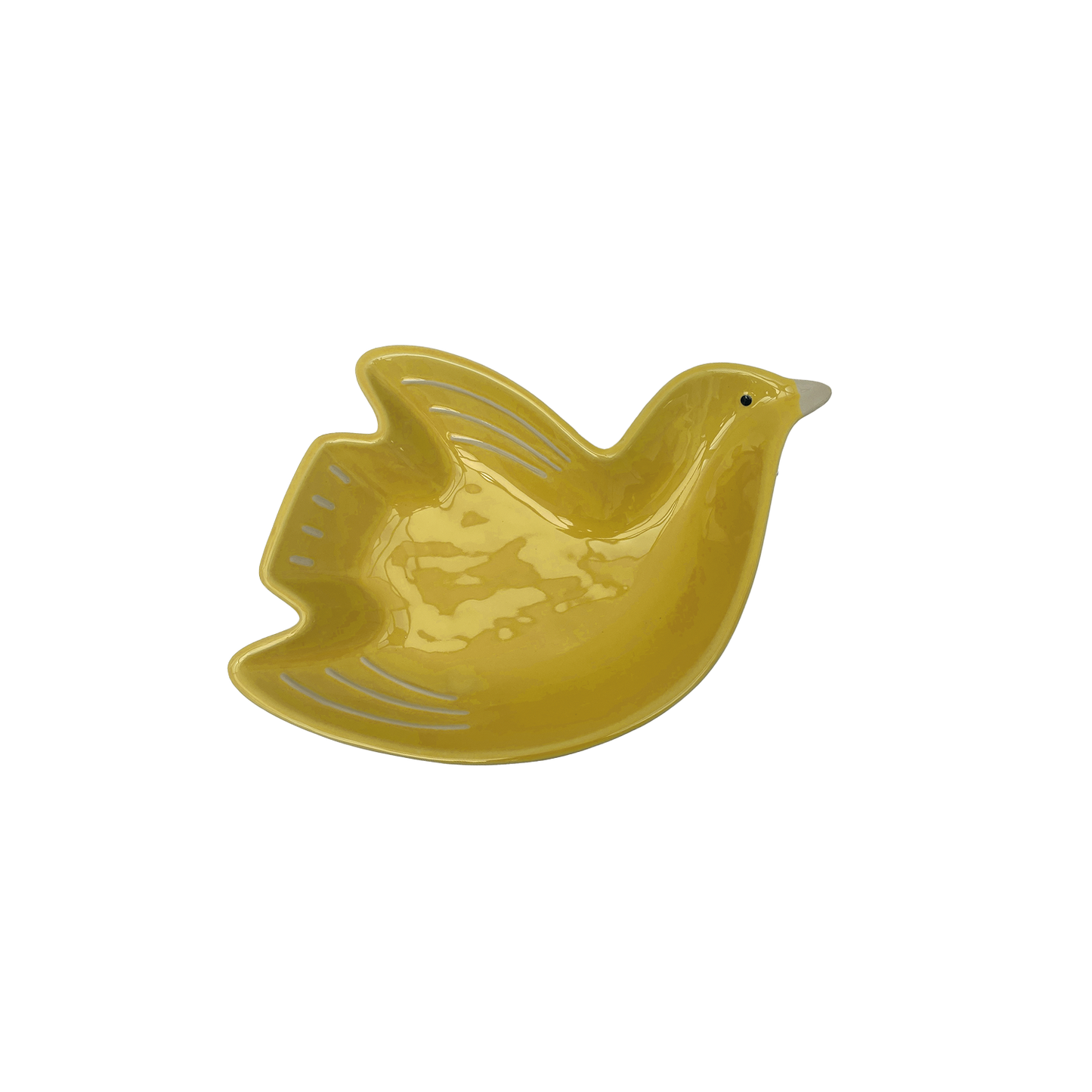 Yellow Bird Porcelain Cuicui Dish