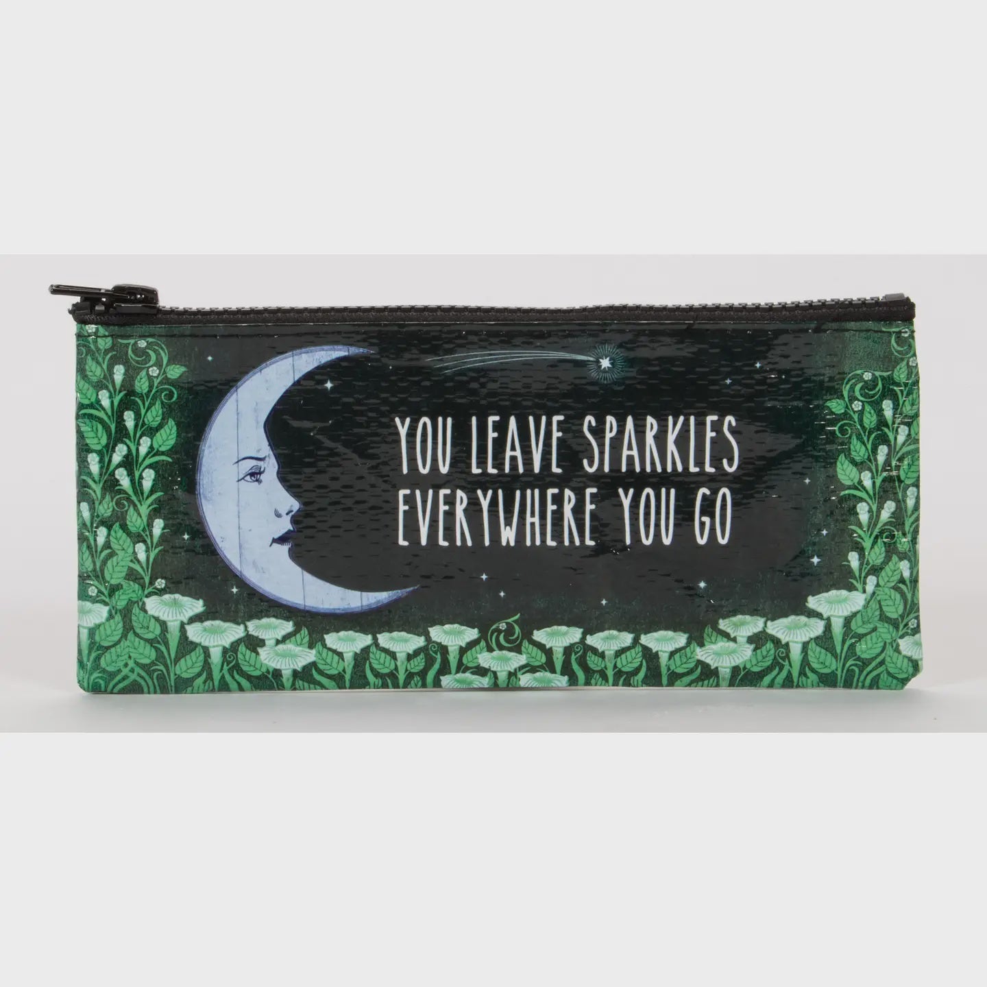 Blue Q You Leave Sparkles Pencil Case - Precious Sparkle