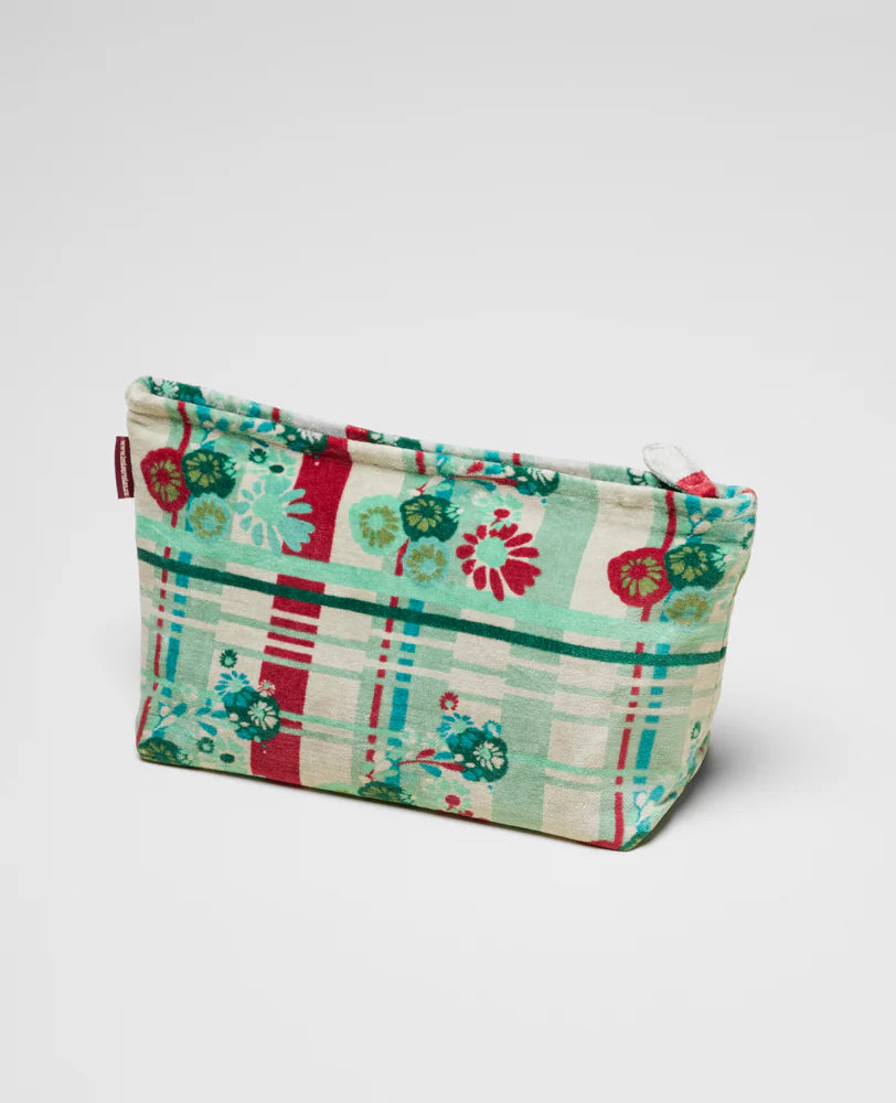 Les Touristes Washbag Velvet Dundee Sauge