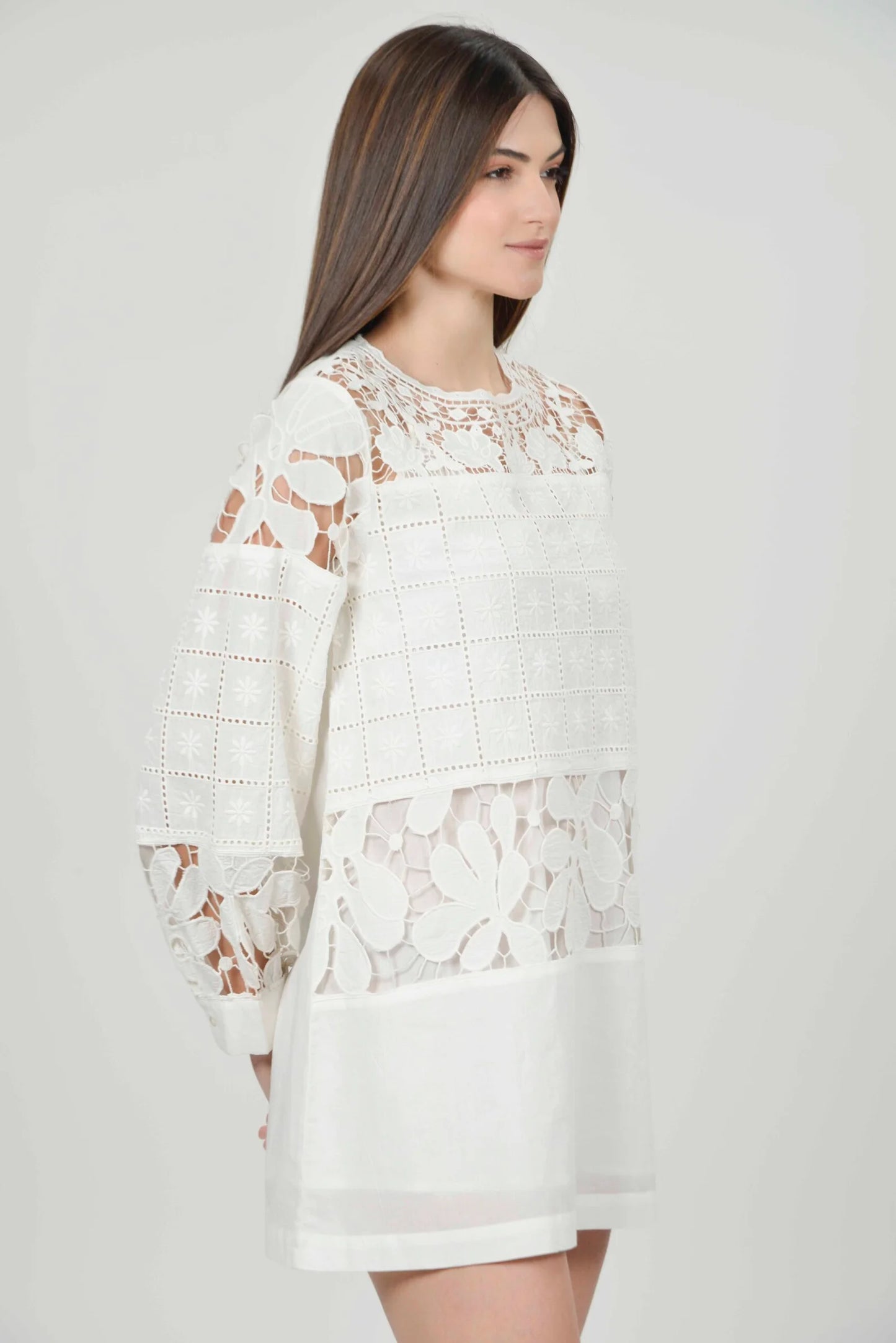 Hartwell Clara Broderie Anglaise Dress - Precious Sparkle