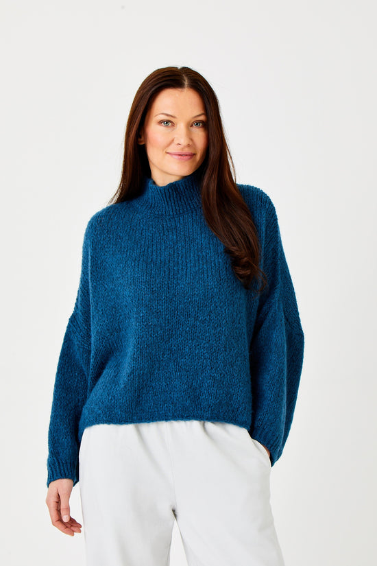 Suzy D Fabian High Neck Oversize Knit