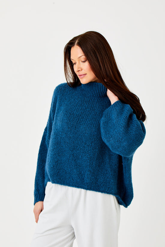 Suzy D Fabian High Neck Oversize Knit