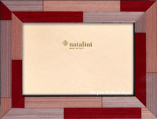 Natalini Frame Parquet Red 5x7”