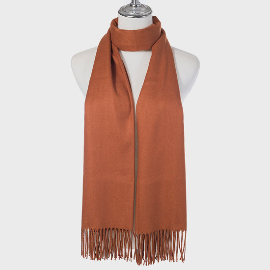 Park Lane Luxury Celine Scarf Pashmina Burnt Spice