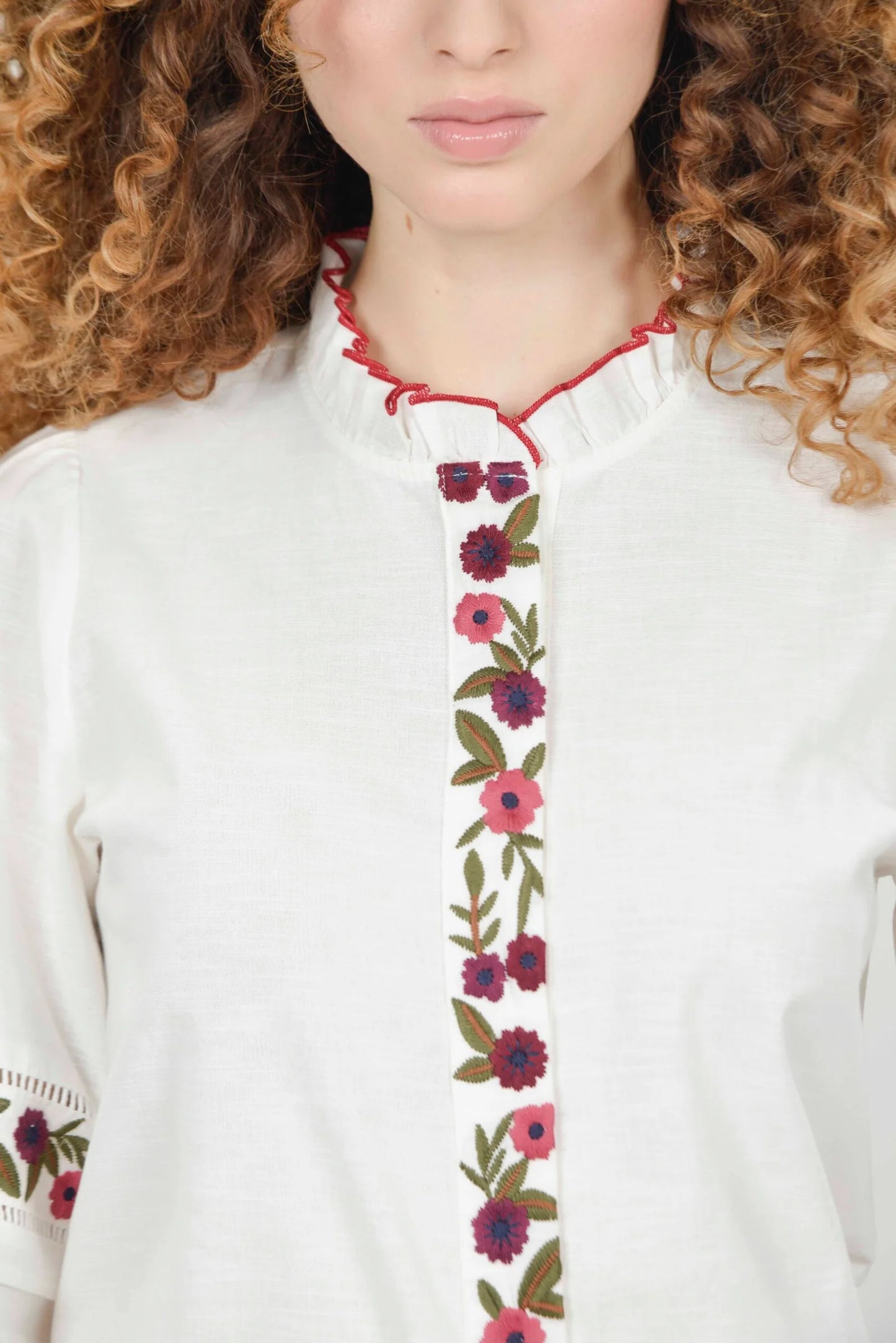 Hartwell Philippa Embroidery Blouse - Precious Sparkle