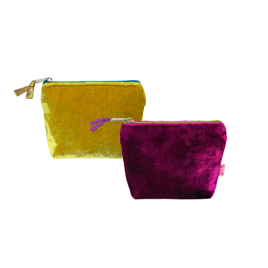Lua Velvet Mini Purse/Pouch  AW25 (many colours) - Precious Sparkle