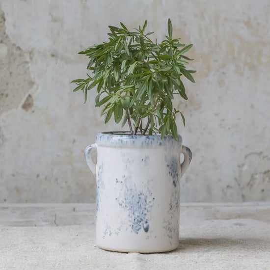 Cassis Stoneware Jar - Precious Sparkle