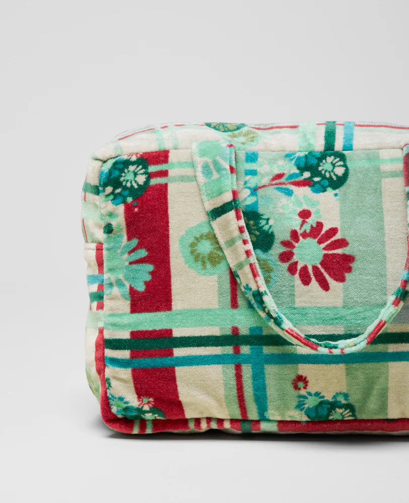 Les Touristes Small Bag Velvet Dundee Sauge