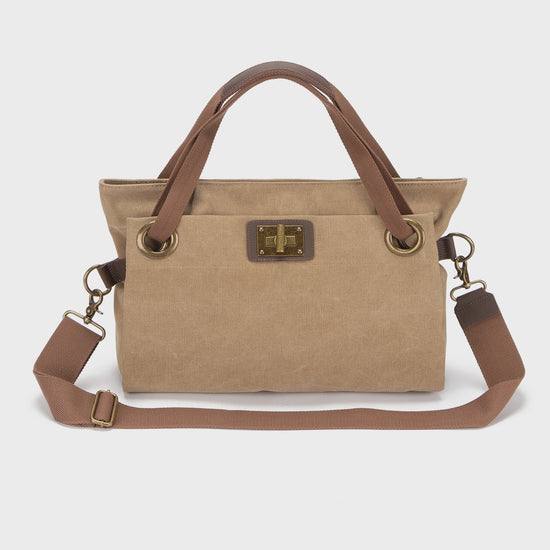 Zede Pont-Des-Arts Medium Bag Beige Khaki