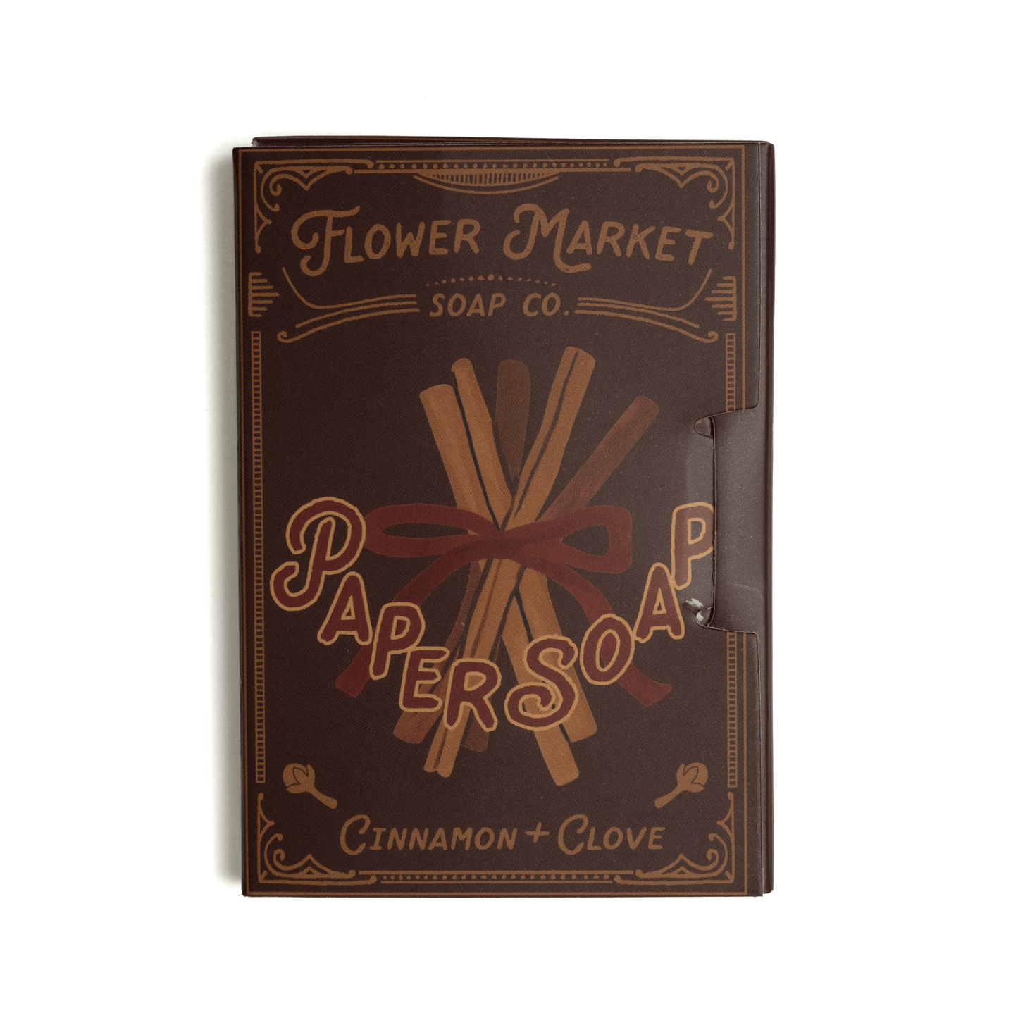 Cinnamon + Clove Paper Soap 50 sheets
