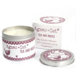 Agnes & Cat Homewares Agnes & Cat Tea & Roses 200ml Tin Candle
