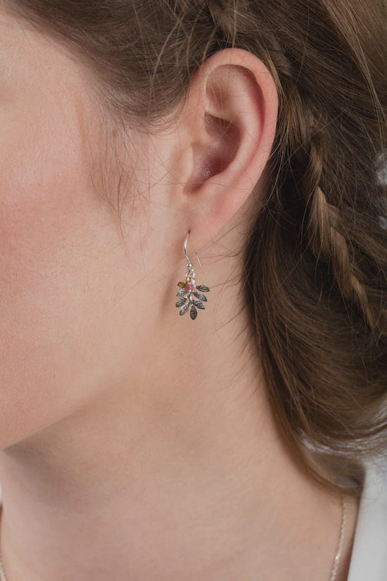 Amanda Coleman Jewellery Amanda Coleman Leaf on Hook Earrings