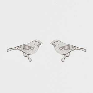 
                
                    Load image into Gallery viewer, Amanda Coleman Jewellery Amanda Coleman Tiny Bird Stud Earrings
                
            