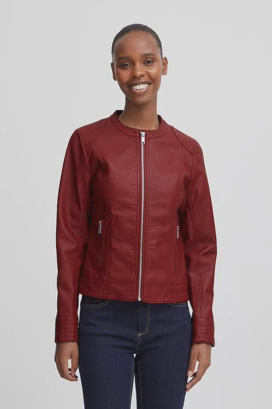 B.Young Fashion b.young Byacom Pomegranate Jacket